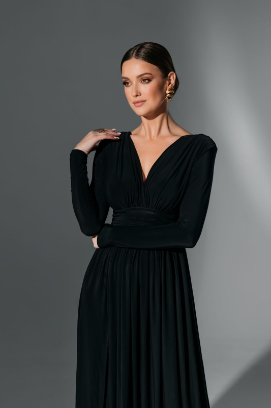 Sukienka maxi  Adelle - czarna