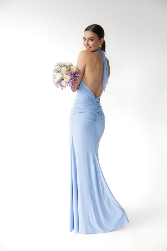 ALICE – sukienka maxi /Baby blue